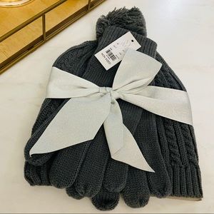 NY&C Hat & Glove Set